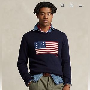Ralph Lauren Iconic Flag Sweater